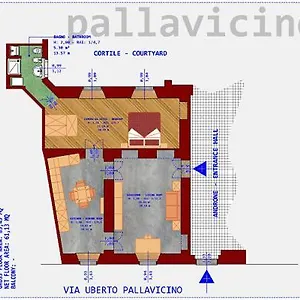  Appartamento Pallavicino Nel Centro Storico Di